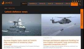 
							         Global Defence News and Defence Headlines | Jane's 360								  
							    