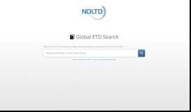 
							         Global ETD Search								  
							    