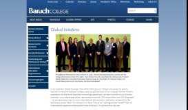 
							         Global Initiatives at Baruch - Baruch College								  
							    