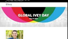 
							         Global Ivey Day | Ivey Business School								  
							    