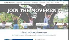 
							         Global Leadership Adventures: Teen Travel & Volunteer Abroad ...								  
							    
