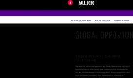 
							         Global Learning - NYU Silver School of Social Work								  
							    