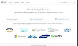 
							         Global Partners - Citrix								  
							    