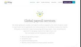 
							         Global Payroll Services | iiPay								  
							    