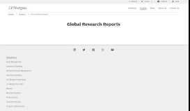 
							         Global Research Reports | J.P. Morgan								  
							    