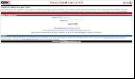 
							         Global Service Net Login Page - Xerox Global Service Net								  
							    