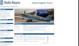
							         Global Supplier Portal - Rolls-Royce								  
							    