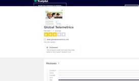 
							         Global Telemetrics Reviews | Read Customer Service ...								  
							    