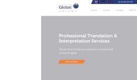 
							         Global Voices: Professional Translation And Interpretation Services								  
							    