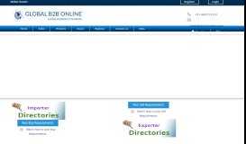 
							         GlobalB2BOnline - World's Largest B2B E-commerce Marketplace for ...								  
							    