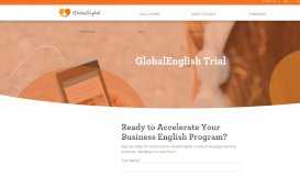 
							         GlobalEnglish Free Trial - Business English Learning Program								  
							    