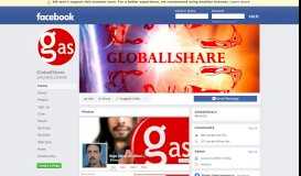 
							         Globallshare - Home | Facebook								  
							    