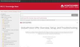 
							         GlobalProtect VPN: Overview, Setup, and Troubleshooting								  
							    