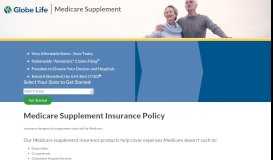 
							         GlobeCare Medicare Supplement Insurance - Globe Life Insurance								  
							    
