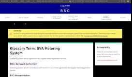 
							         Glossary Term: SVA Metering System - ELEXON								  
							    
