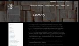 
							         Glossary - Yext Developer Portal								  
							    