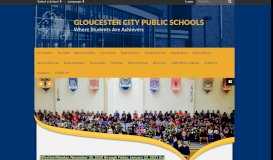 
							         Gloucester City Public Schools: Home								  
							    