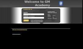Www Gmtraining Com Homepage Login Page Asp Page