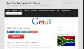 
							         Gmail Fax to Email FREE | Sign up here | Free Fax To Email ...								  
							    