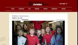 
							         GMC 1-11-16 | Mission Viejo Christian School								  
							    