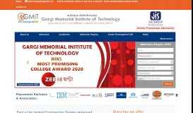 
							         GMIT Baruipur | Best Engineering College in West Bengal								  
							    