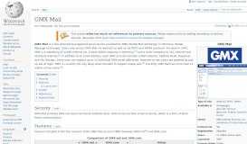
							         GMX Mail - Wikipedia								  
							    