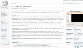 
							         GNOME Screensaver - Wikipedia								  
							    