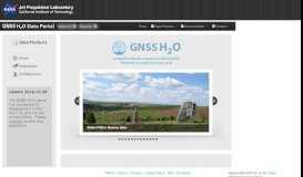 
							         GNSS H2O Data Portal : Home								  
							    