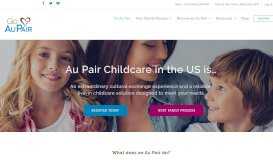 
							         Go Au Pair: Au Pair Childcare from Your Award-Winning, Trusted ...								  
							    