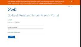 
							         Go East: Russland in der Praxis - Portal - DAAD - Deutscher ...								  
							    