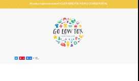 
							         Go Low Tox - Low Tox Life								  
							    