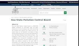 
							         Goa State Pollution Control Board - Government of Goa								  
							    