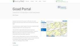 
							         Goad portal | Built by FIND								  
							    
