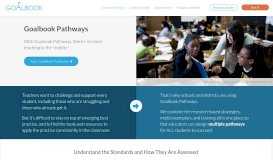 
							         Goalbook Pathways | Success for Every Student!								  
							    