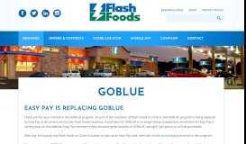 
							         GOBLUE - Flash Foods								  
							    