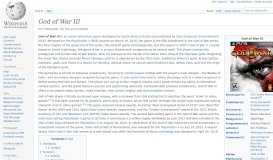 
							         God of War III – Wikipedia								  
							    