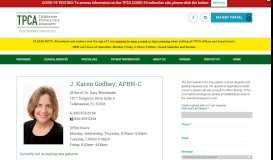 
							         Godbey, J. Karen, APRN-C | TPCA - Tallahassee Primary Care ...								  
							    