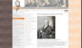 
							         Goethe, Johann Wolfgang von - Schumann-Portal								  
							    