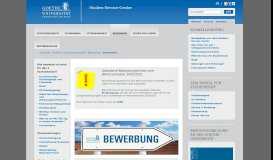 
							         Goethe-Universität — Information								  
							    