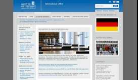 
							         Goethe-Universität — uni-assist exceptions & special procedures								  
							    