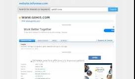 
							         gohi5.com at Website Informer. Login. Visit Gohi 5.								  
							    