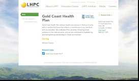 
							         Gold Coast Health Plan - Local Health Plans of California								  
							    