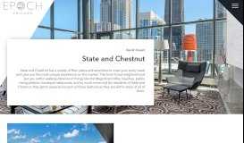 
							         Gold Coast Luxury Apartment | State & Chestnut | EPOCH Chicago								  
							    
