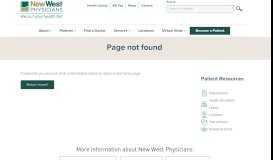 
							         Golden Central Family Practice - New West Physicians : New West ...								  
							    
