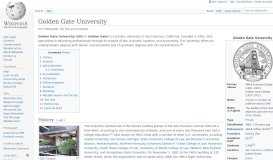 
							         Golden Gate University - Wikipedia								  
							    