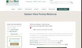 
							         Golden View Family Medicine - New West Physicians : New West ...								  
							    