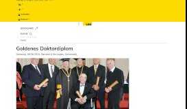 
							         Goldenes Doktordiplom - Das Online-Magazin der Uni								  
							    
