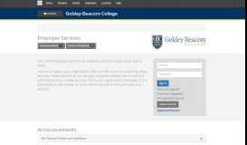 
							         Goldey-Beacom College - College Central Network®								  
							    