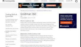 
							         Goldman 360 - Investopedia								  
							    