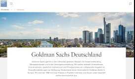 
							         Goldman Sachs Deutschland								  
							    